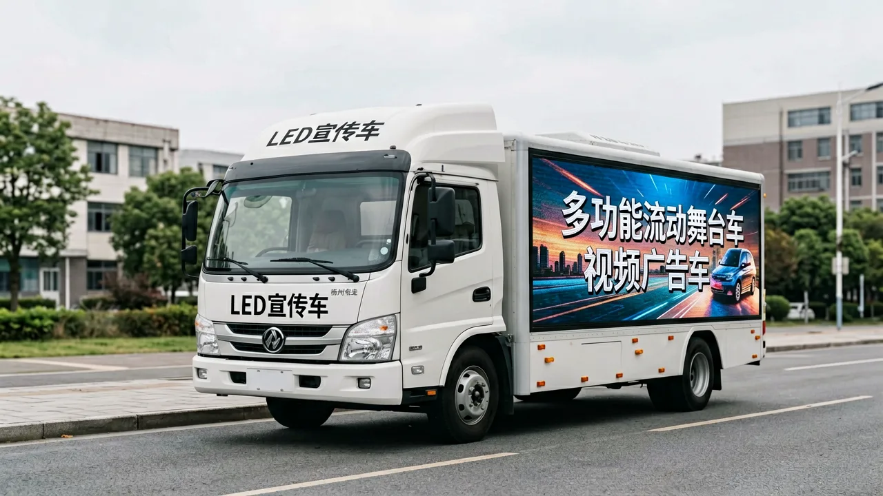 LED广告车采购前，这五个问题帮你避开隐性成本